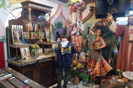 Secta en La Matanza denunciada por trata de personas, Foto: PFA