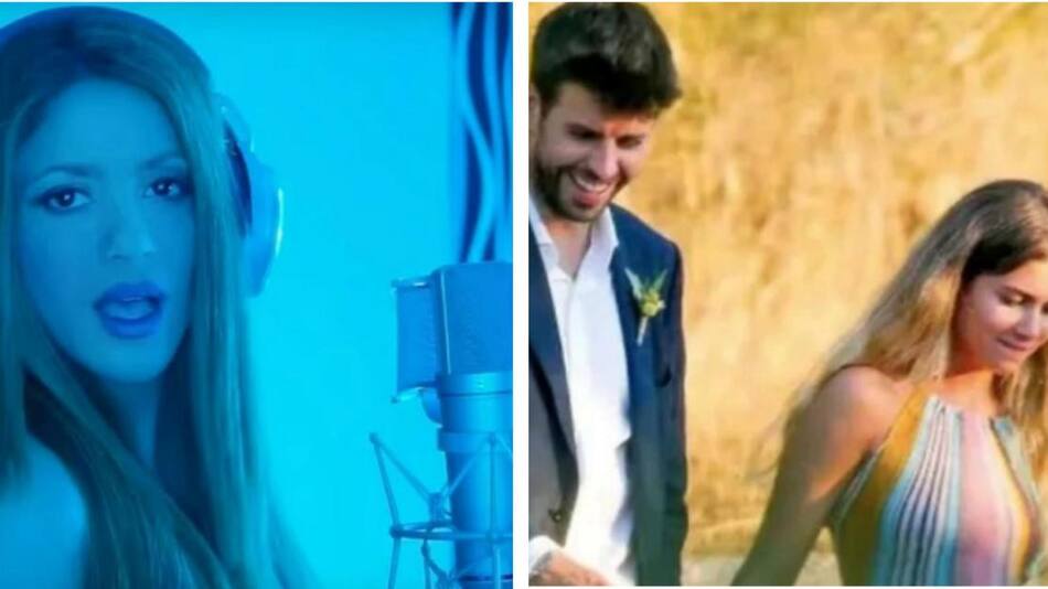 Piqué, Clara Chía y Shakira_Instagram