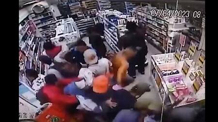 Saqueo en Brasil. Foto: O Globo.