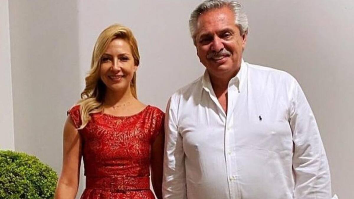 Alberto Fernández y Fabiola Yañez