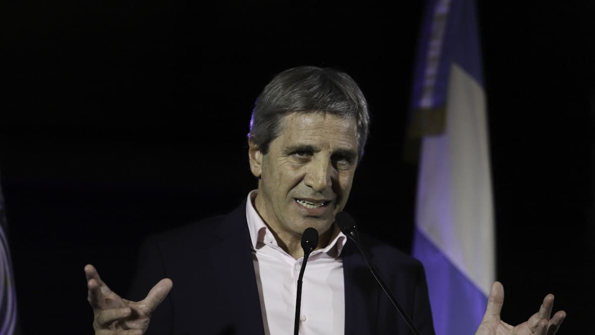 Luis Caputo, ministro de Economía. Foto: archivo NA/Mariano Sánchez