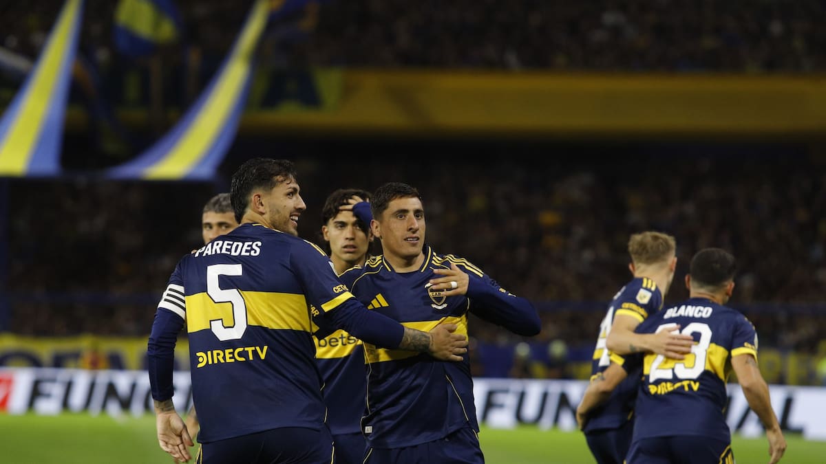Miguel Merentiel, Boca vs Talleres.