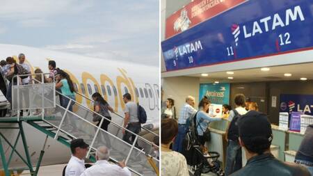 Pasasjes low cost - LATAM y Flybondi