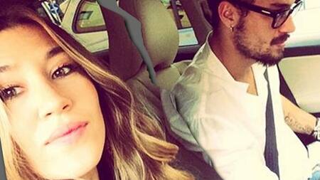 Jimena Barón y Daniel Osvaldo