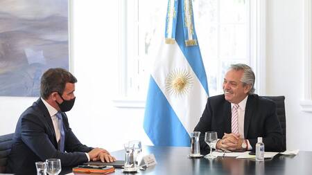Alberto Fernández, presidente de Argentina, directivos de Ford, Foto NA