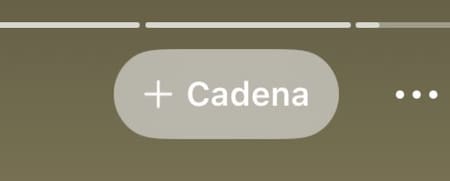"Cadena", la nueva función que implementó Instagram y que funciona como un "hilo" de X. Foto: X.