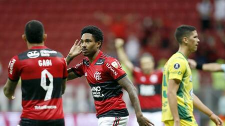 Flamengo de Brasil vs Defensa y Justicia, Copa Libertadores, Reuters.