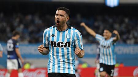 Adrián "Maravilla" Martínez, Racing. Foto: NA / Damián Dopacio