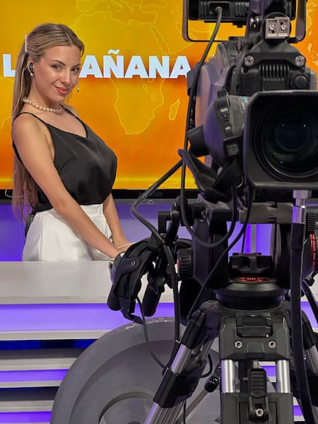 Sofía Raimundez, periodista de Canal 26