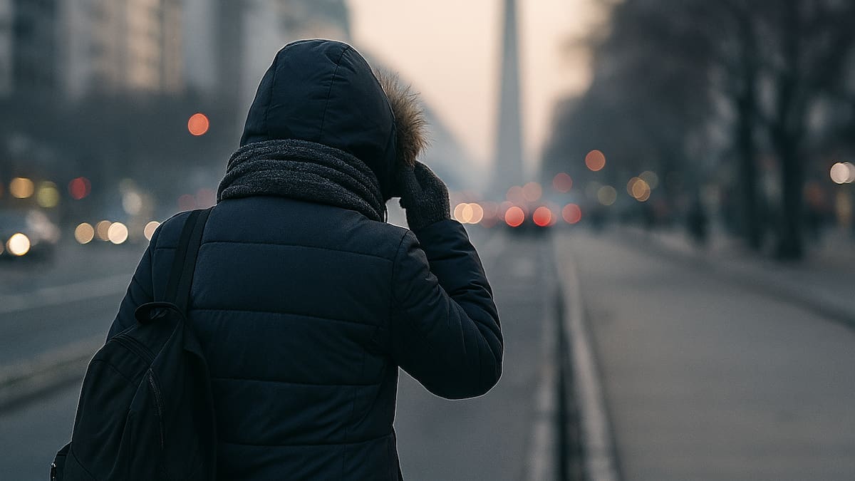 Alerta por ola de aire polar: se viene un fin de semana largo con frío extremo, viento intenso y mínimas bajo cero
