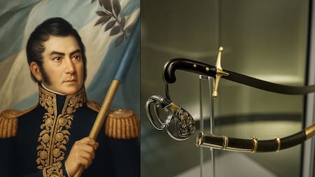 El sable corvo de San Martín: mitos, secretos y curiosidades del arma más emblemática de la historia argentina