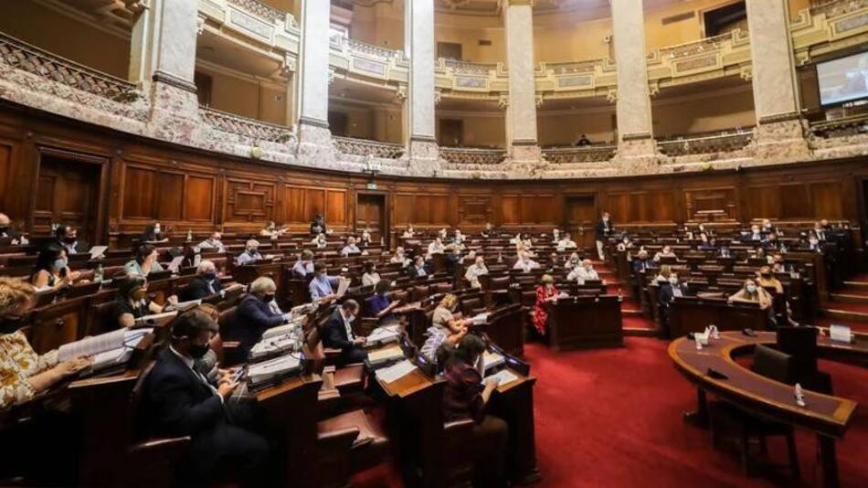 Cámara de Diputados en Uruguay. Foto: EFE