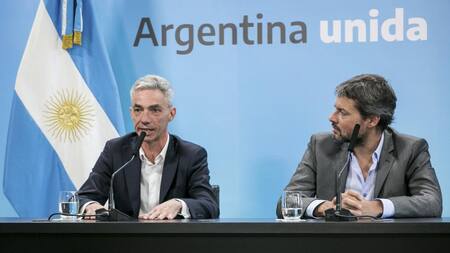Conferencia de prensa de Mario Meoni y Matías Lammens, AGENCIA NA