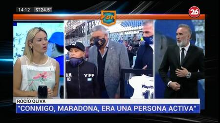 Rocío Oliva sobre Diego Maradona