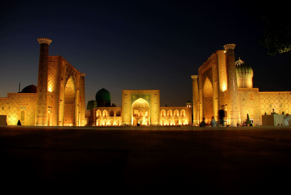 Samarcanda, el paraíso histórico de Uzbekistán. Foto: Unsplash.