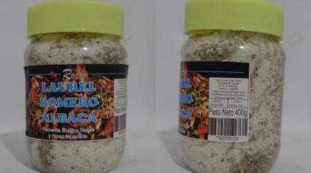 Las especias que prohibió ANMAT por carecer de registros sanitarios. Foto: ANMAT.