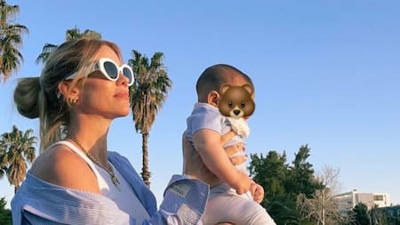 Nicole Neumann reveló que su bebé sigue una alimentación vegetariana y recibió una lluvia de críticas