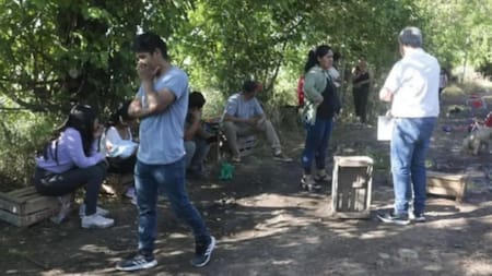Dos familias fueron sorprendidas por seis ladrones cuando dormían, en La Plata. Foto: NA.