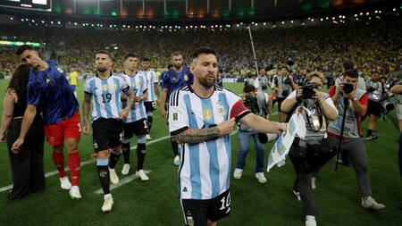 Lionel Messi, Selección Argentina. Foto: NA