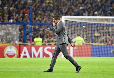 Fernando Gago, técnico de Boca. Foto: NA (Juan Foglia)