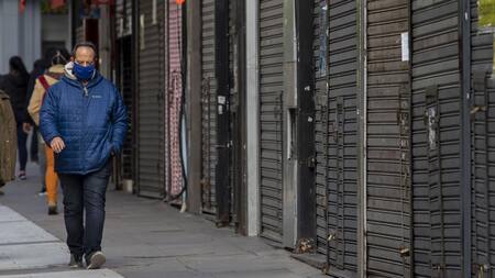Negocios cerrados, locales cerrados, pandemia, coronavirus en Argentina, NA