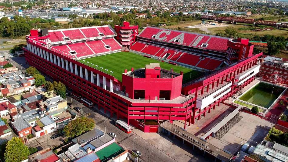 Cancha de Independiente. Foto: Télam