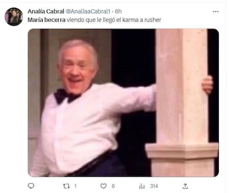 Rusherking y la China Suárez se separaron y María Becerra es tendencia en redes. Foto: Twitter.