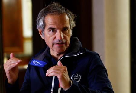 Rafael Grossi, director general del Organismo Internacional de Energía Atómica (OIEA). Foto: Reuters.