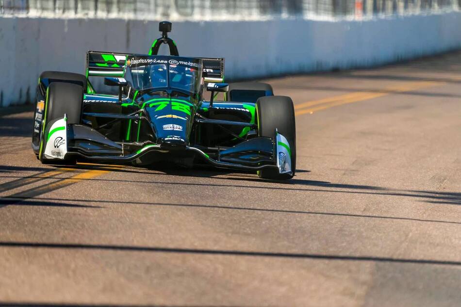 Agustín Canapino 78; IndyCar Series. Foto: Twitter @juncoshollinger.
