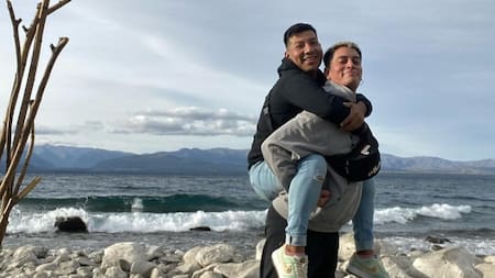 Germán Medina y su pareja. Foto: Instagram/ @cuestion_de_actitud