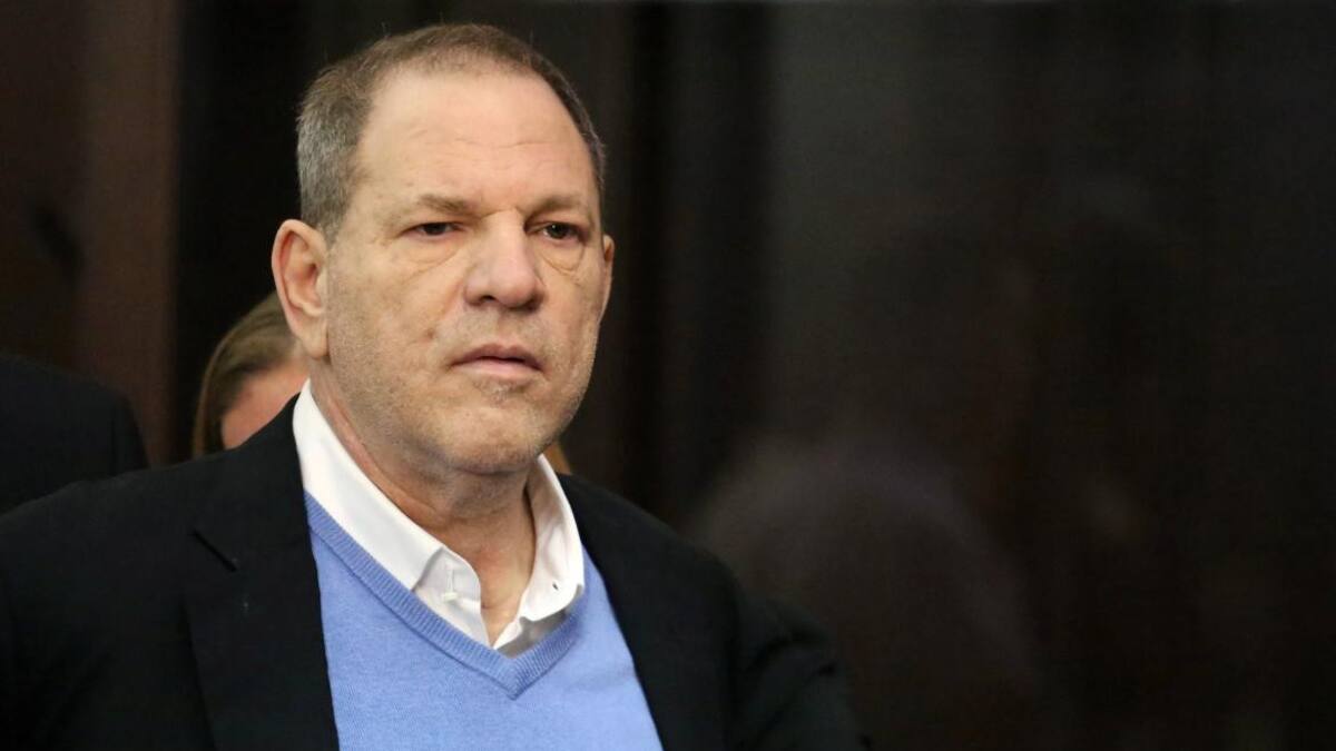 Harvey Weinstein en la policía, Reuters
