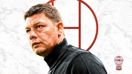 Sebastián Battaglia en Huracán. Foto: NA.