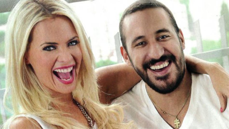 Alejandra Maglietti y Jonas Gutiérrez