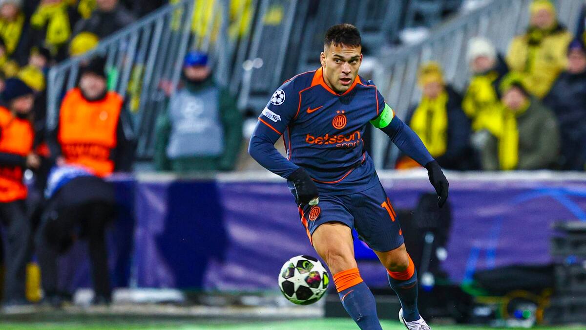 Lautaro Martínez en el Inter.