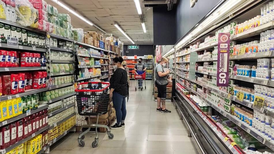 Supermercado, canasta básica de alimentos, consumo, inflación, Foto NA