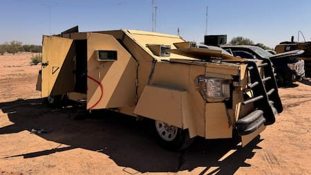 Los autos 'monstruo' de los narcos mexicanos. Foto: EFE.