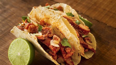 Tacos, México. Foto: Freepik.