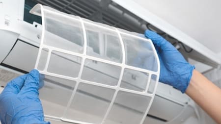 Aire acondicionado; electrodoméstico; limpieza. Foto: Unsplash.