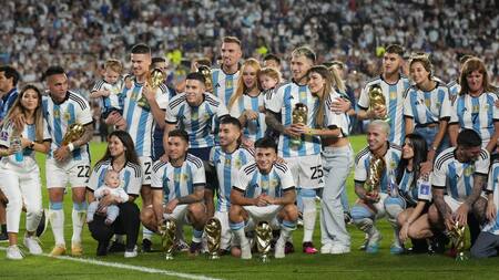 Selección Argentina vs. Panamá. Foto: NA.