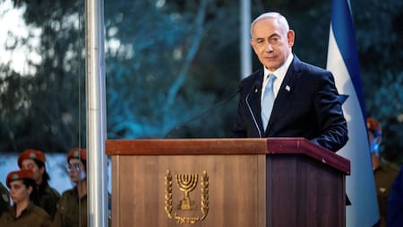 Benjamin Netanyahu, primer ministro de Israel. Foto: Reuters.
