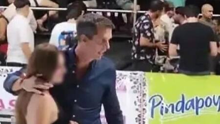 Enrique Cresto, intendente de Concordia, escándalo, foto captura de video