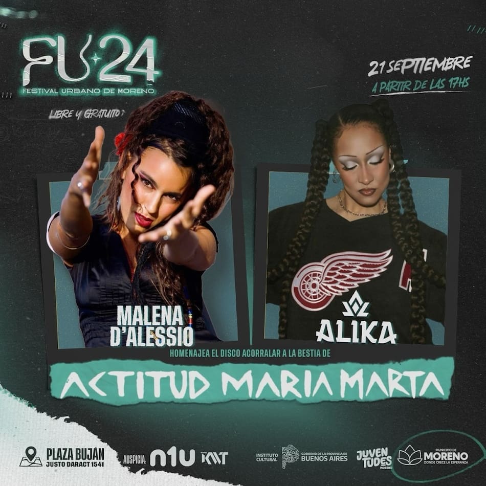 Vuelve el FU Moreno, el Festival Urbano más grande del Oeste.