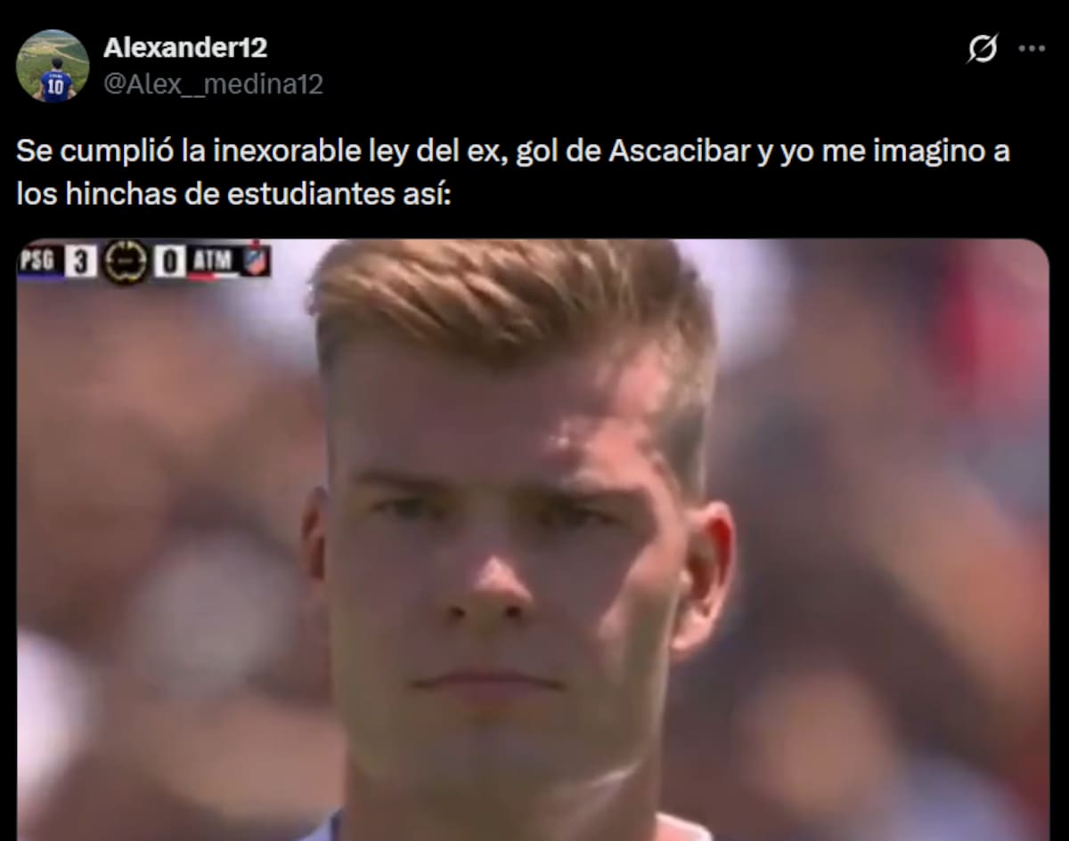 Santiago Ascacibar metió el 1-0 para Boca ante Estudiantes