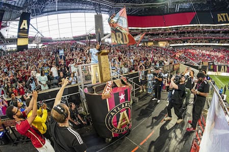 Mercedes-Benz Stadium; Atlanta United. Foto: Reuters.