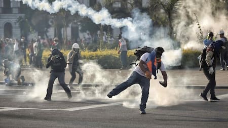 Protestas en Perú_EFE