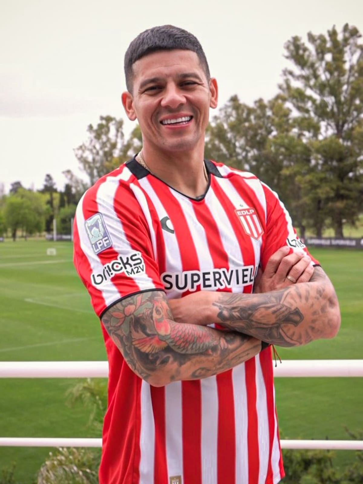Marcos Rojo en Estudiantes.