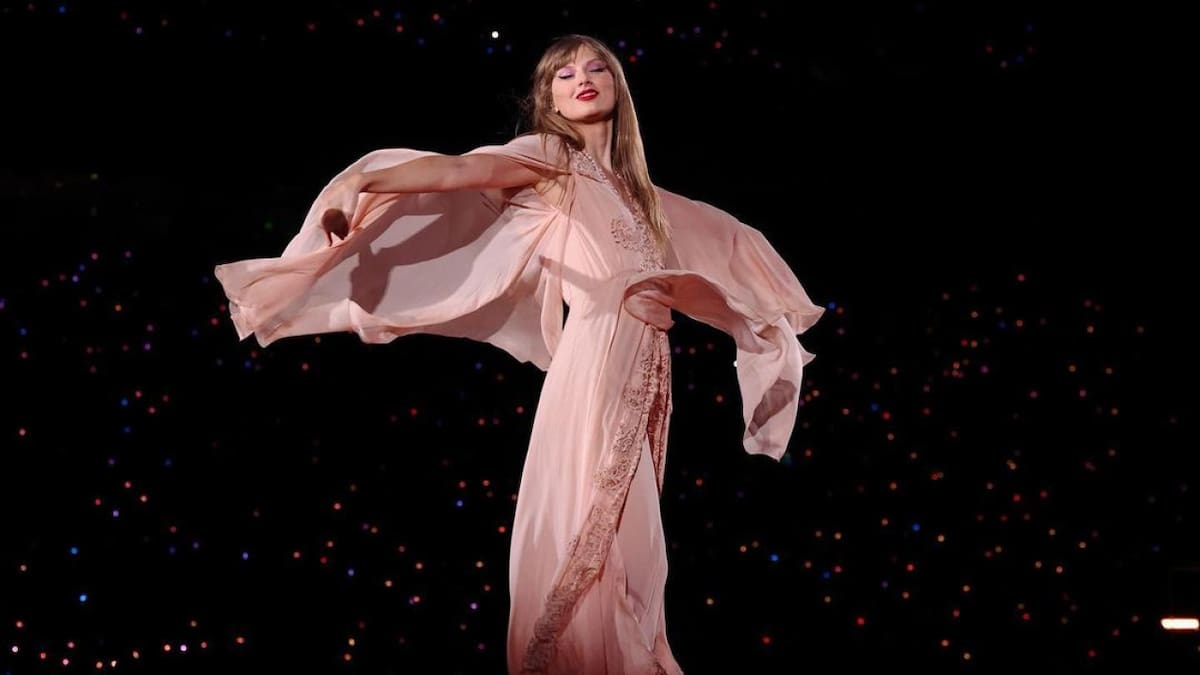 Taylor Swift en The Eras Tour. Foto: Instagram/ @taylorswift