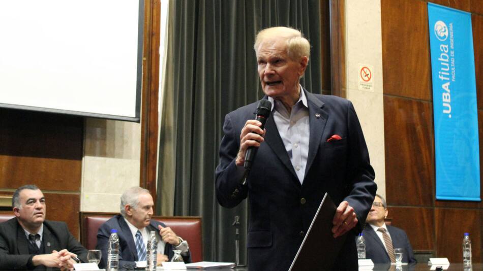 El director de la NASA, Bill Nelson, visitó Argentina. Foto: EFE.