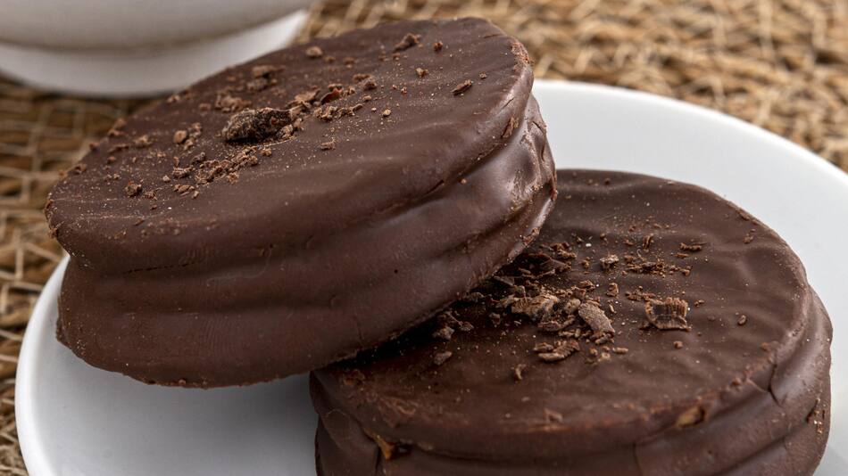 Alfajor de chocolate. Foto: Freepik