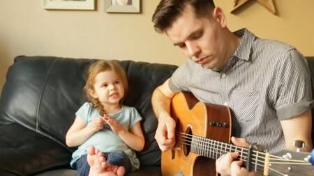 Video viral - padre e hija